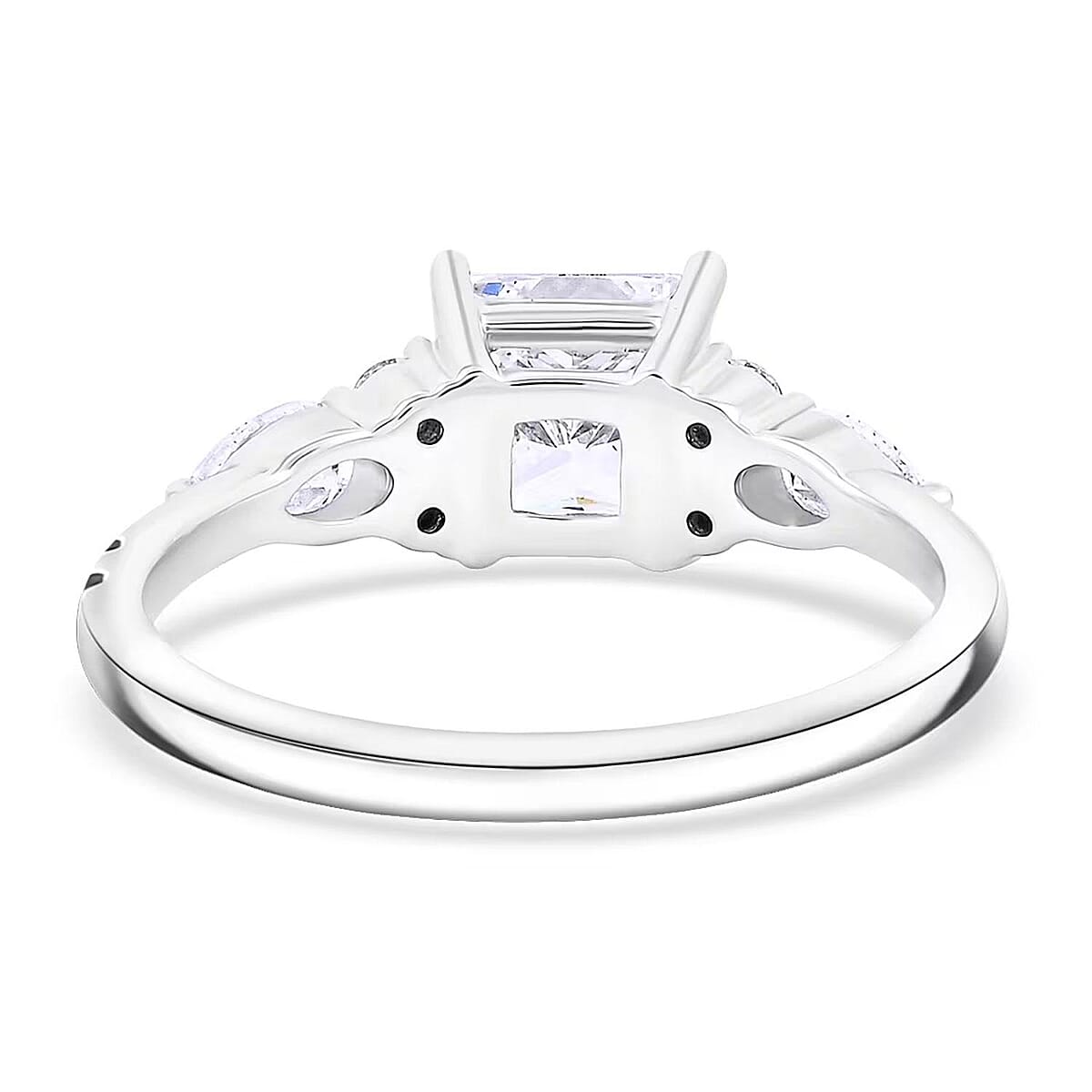 IGI Certified Luxuriant Lab Grown Diamond G VS2 1.75 ctw Ring in 14K White Gold (Size 6.0) image number 7