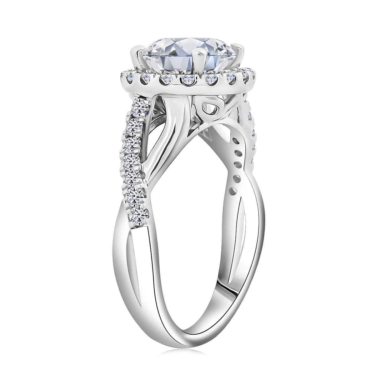 IGI Certified Luxuriant Lab Grown Diamond G VS 2.50 ctw Ring in 14K Yellow Gold (Size 6.0)
