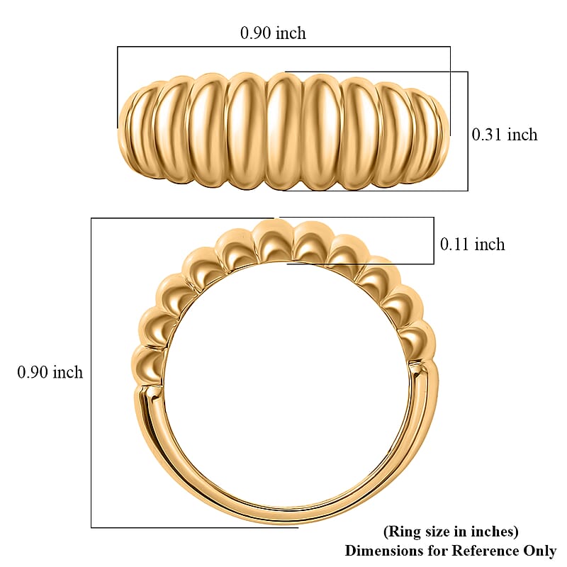EverTrue Dome Ring in Bronze (Size 10.0)