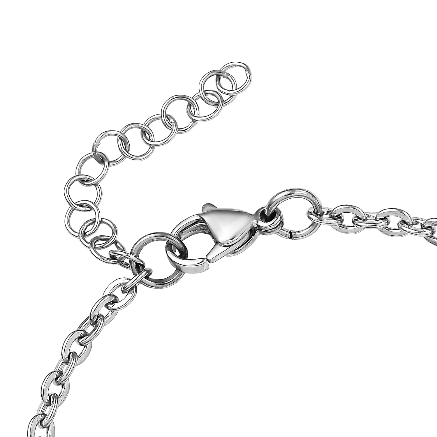 EverTrue Lapis Lazuli 13.75 ctw Bracelet in Stainless Steel (6.50 In)