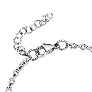 EverTrue Lapis Lazuli 13.75 ctw Bracelet in Stainless Steel (6.50 In)