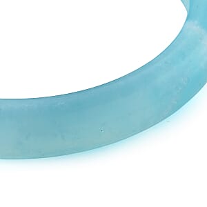 Amazonite 200.00 ctw Bangle Bracelet (7.75 In) 