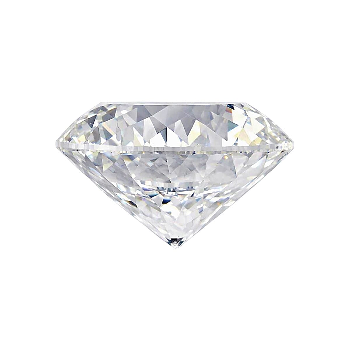 IGI Certified Luxuriant Lab Grown Diamond (Round Portuguese Cut) (VVS2) 4.00 ctw image number 3