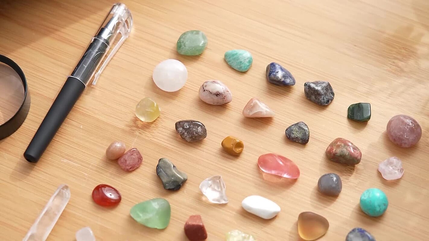 Set of 45 Pcs Minerals Collection