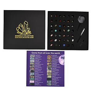 Set of 45 Pcs Minerals Collection