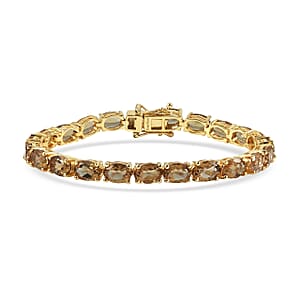 EverTrue Autumn Alexite Bracelet in 18K YG Plated (6.50 In) 16.10 ctw