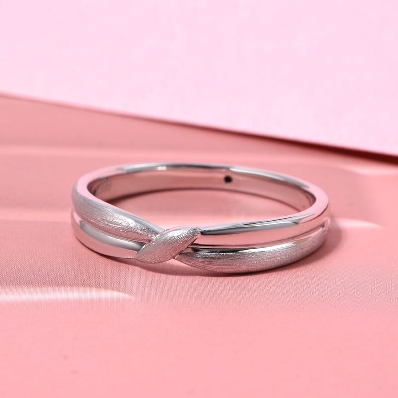 Fancy Ring in 999 Platinum (Size 9.0) 1.2 Grams