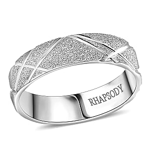 Rhapsody Band Ring in 950 Platinum (Size 6.0) 5.25 Grams