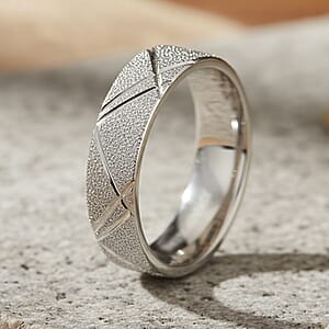 Rhapsody 950 Platinum Band Ring (Size 6.0) (5.25 Grams)