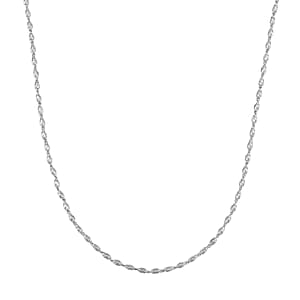 Beaded Chain Necklace in 950 Platinum 10.60 Grams 18 Inches