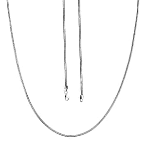 950 Platinum Interlocking Links Chain Necklace (18 Inches) (9.65 Grams)