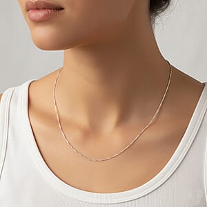 950 Platinum Wave Chain Necklace (20 Inches) (5.50 Grams)