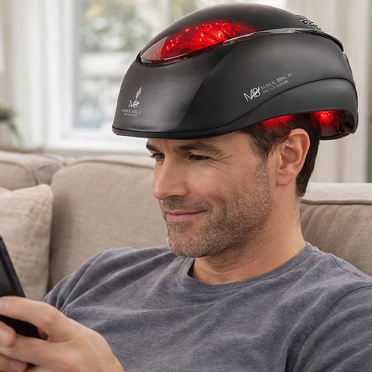 Mark Birch Trichologist Smart Laser Hair Growth Helmet (2 Year Limited Warranty)