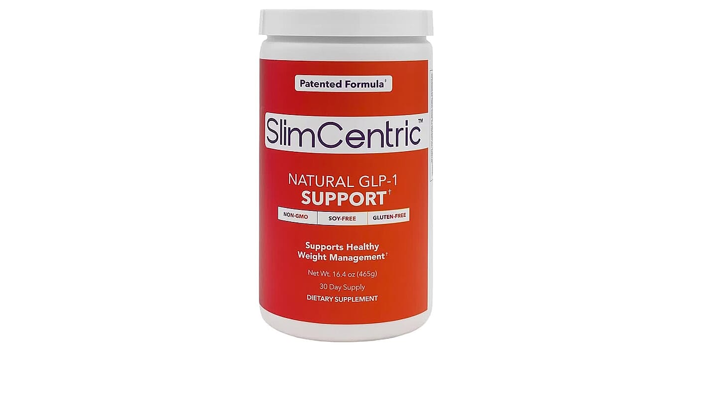 SlimCentric Natural GLP-1 Support Healthy Weight Management Dietary Supplement (16.4oz, 30 Day Supply)