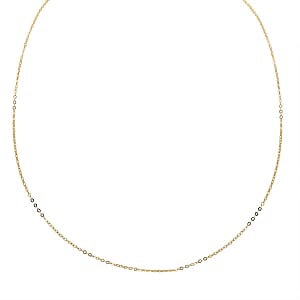 18K Yellow Gold Chain Necklace