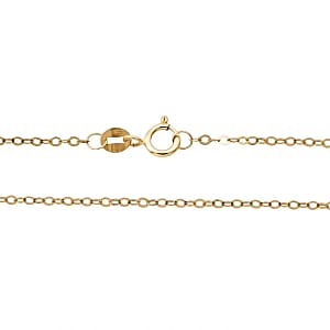18K Yellow Gold Chain Necklace