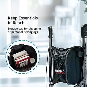 Closeout Helios 3 Wheel Walker -Black