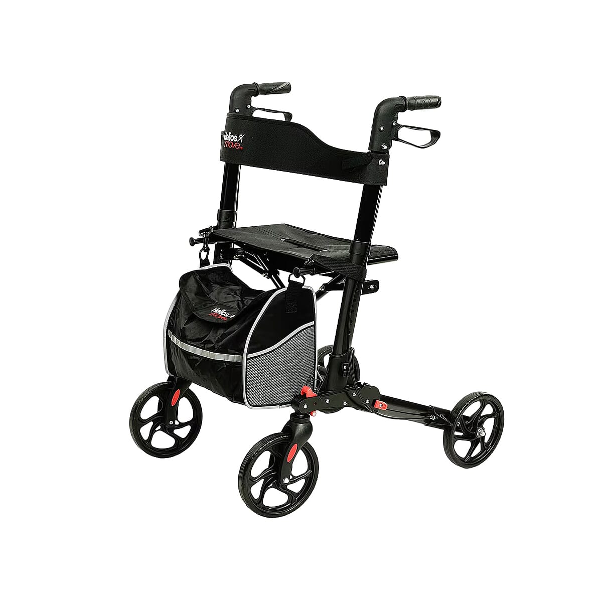 Closeout 4 Wheel Walker -Black image number 0
