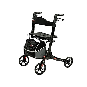 Closeout 4 Wheel Walker -Black