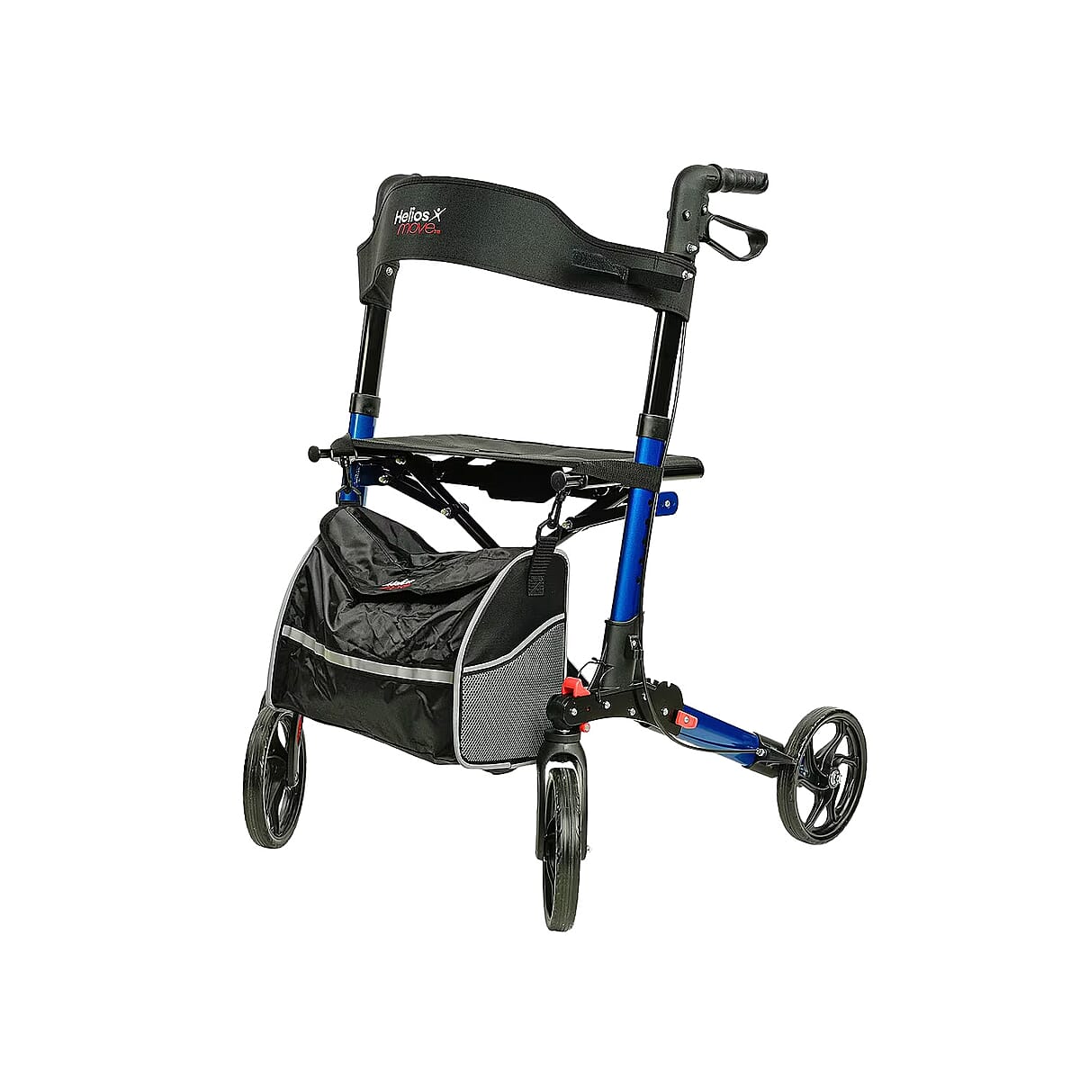 Closeout 4 Wheel Walker -Blue image number 0