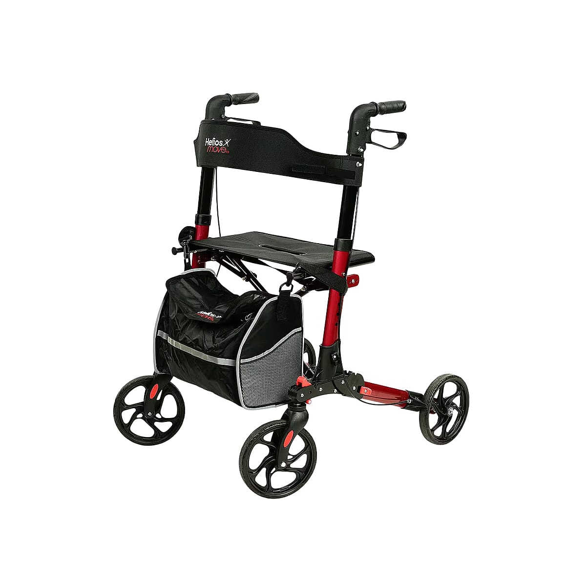 Closeout 4 Wheel Walker -Red image number 0