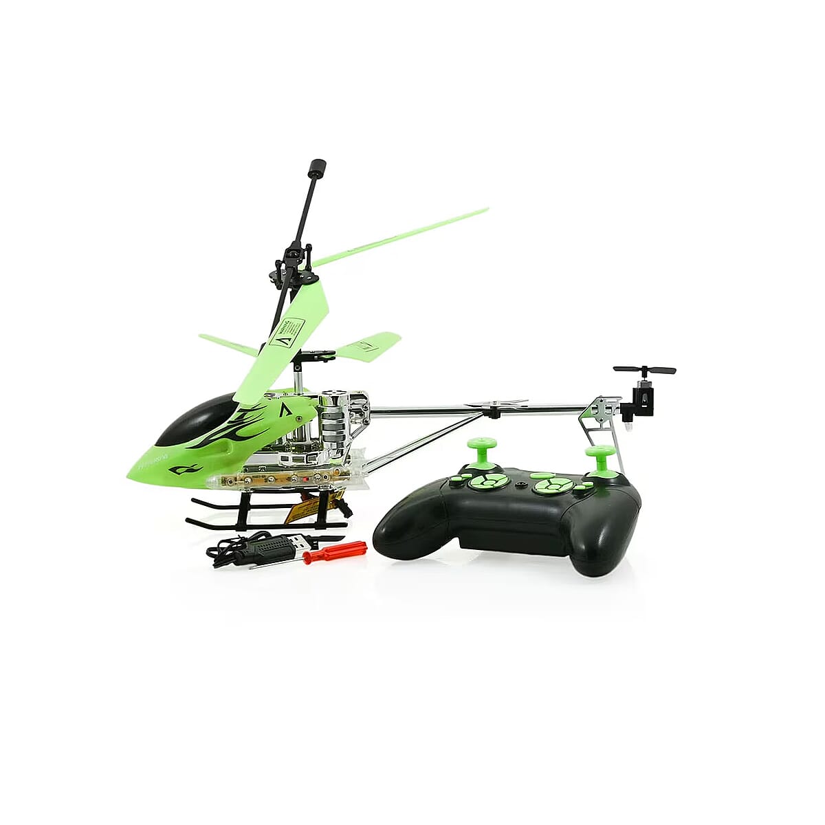 Closeout Mini Helicopter - Green image number 0