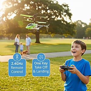 Closeout Mini Helicopter - Green