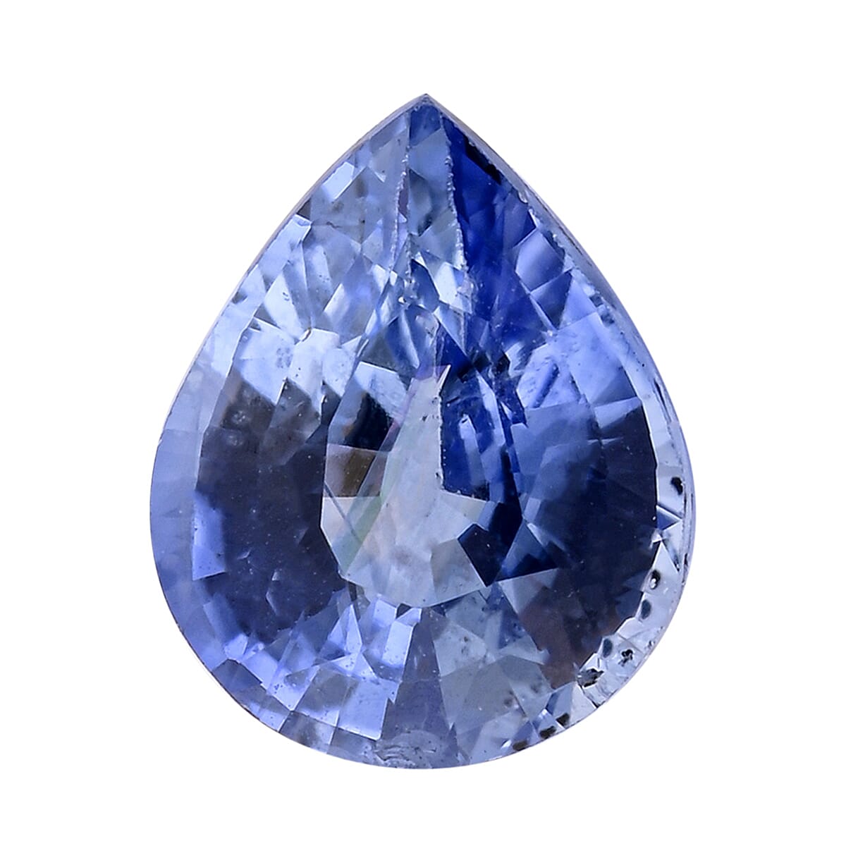 Premium Ceylon Blue Sapphire (Pear Free Size) 1.00 ctw image number 0