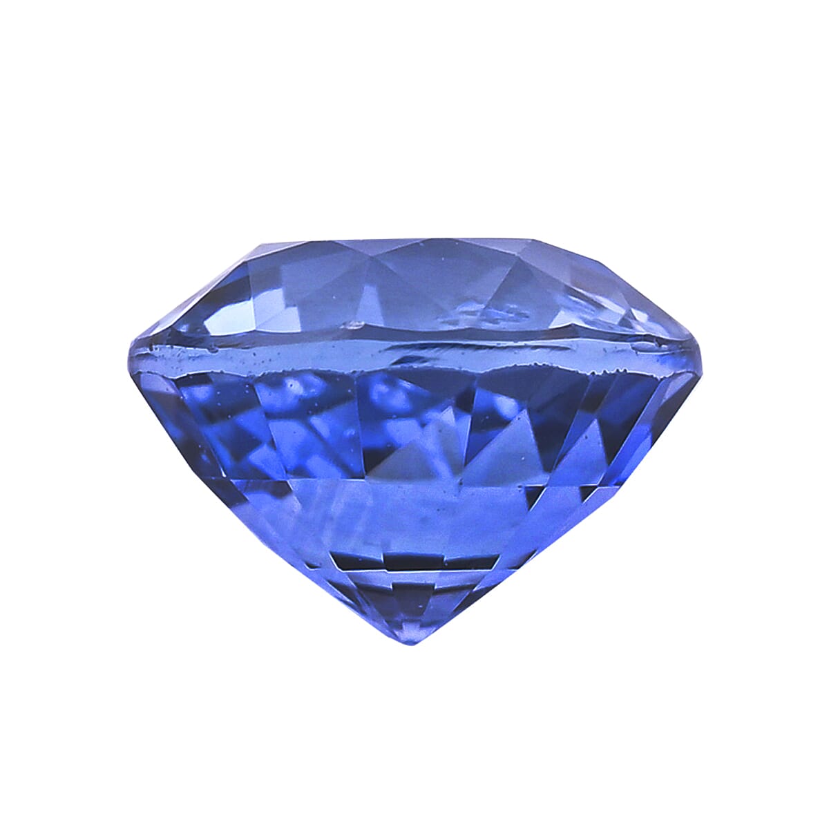 Premium Ceylon Blue Sapphire (Rnd Free Size) 1.00 ctw image number 3