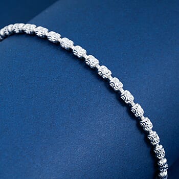 Rhodium Over Sterling Silver - Product card gallery slide 2 (10178299232569)