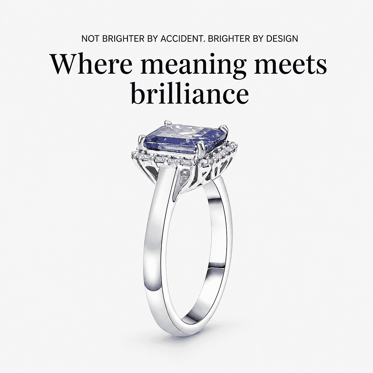 Certified & Appraised Rhapsody 950 Platinum AAAA Tanzanite, Diamond (E-F, VS) Ring (Size 5.0) (6 g) 2.30 ctw