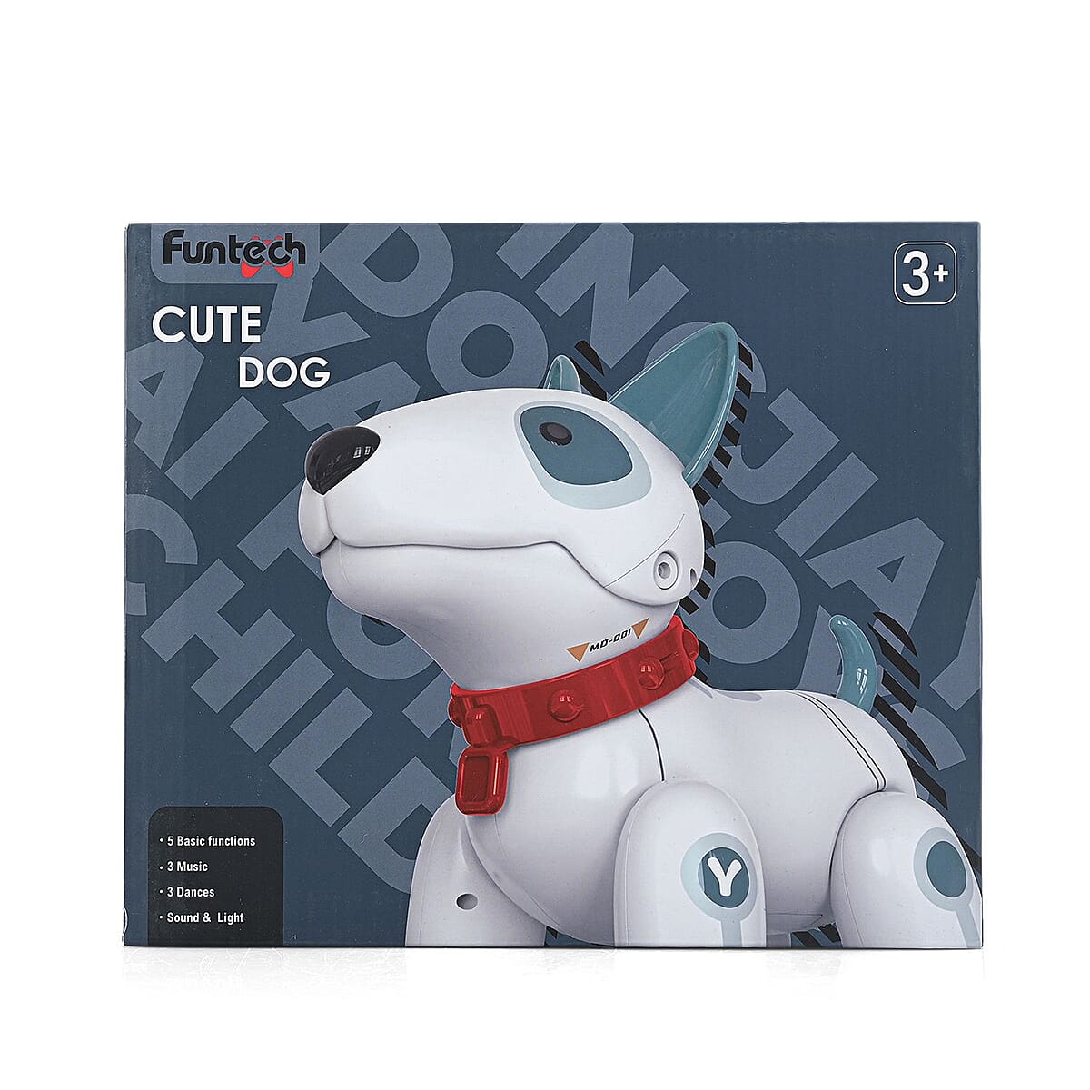 Closeout White and Blue Dog Robot image number 6