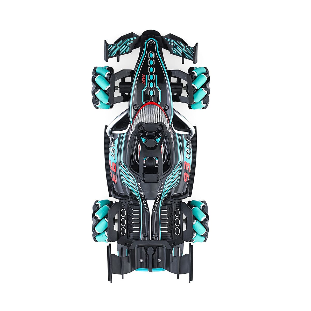 Closeout Black and Green Racing Car image number 4