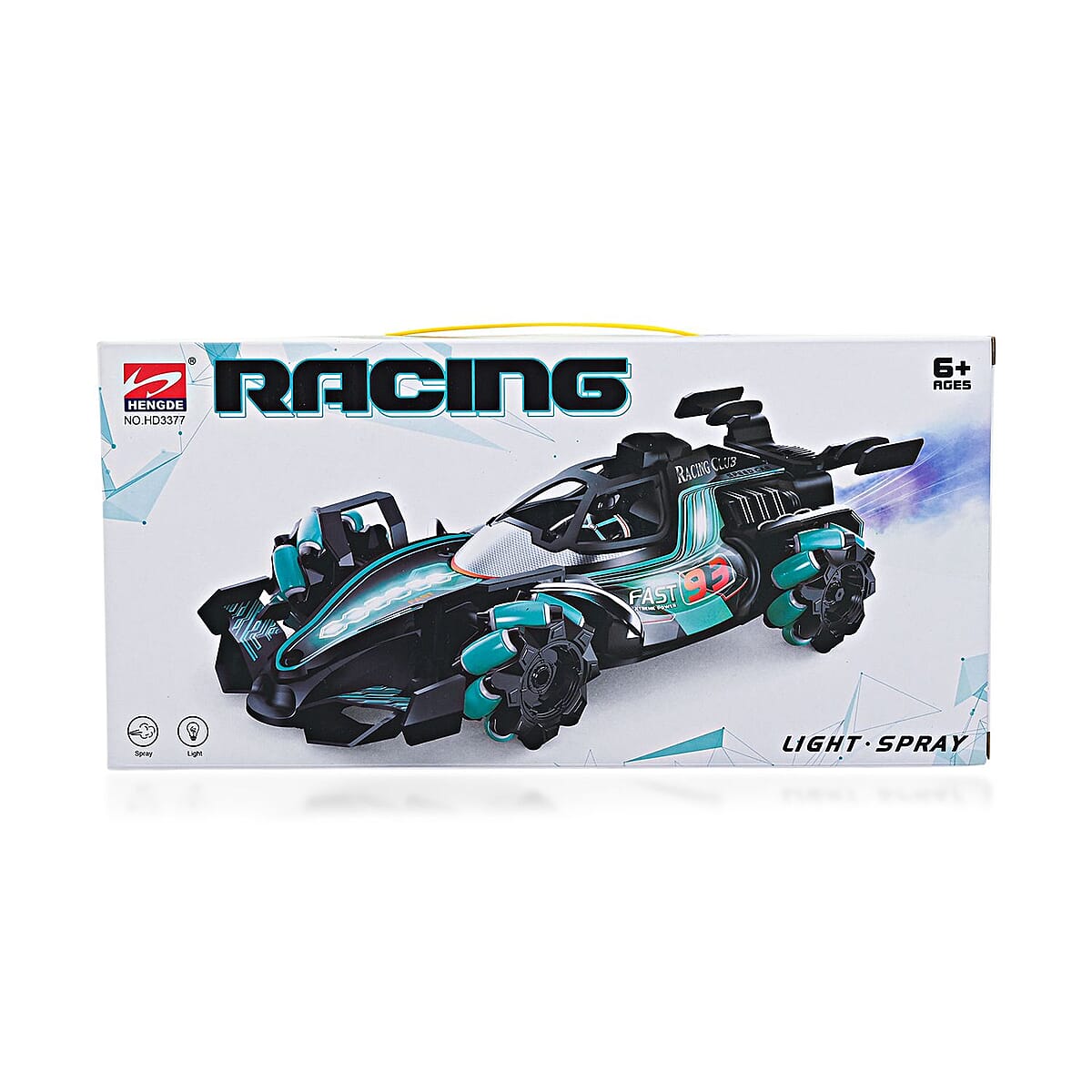 Closeout Black and Green Racing Car image number 7