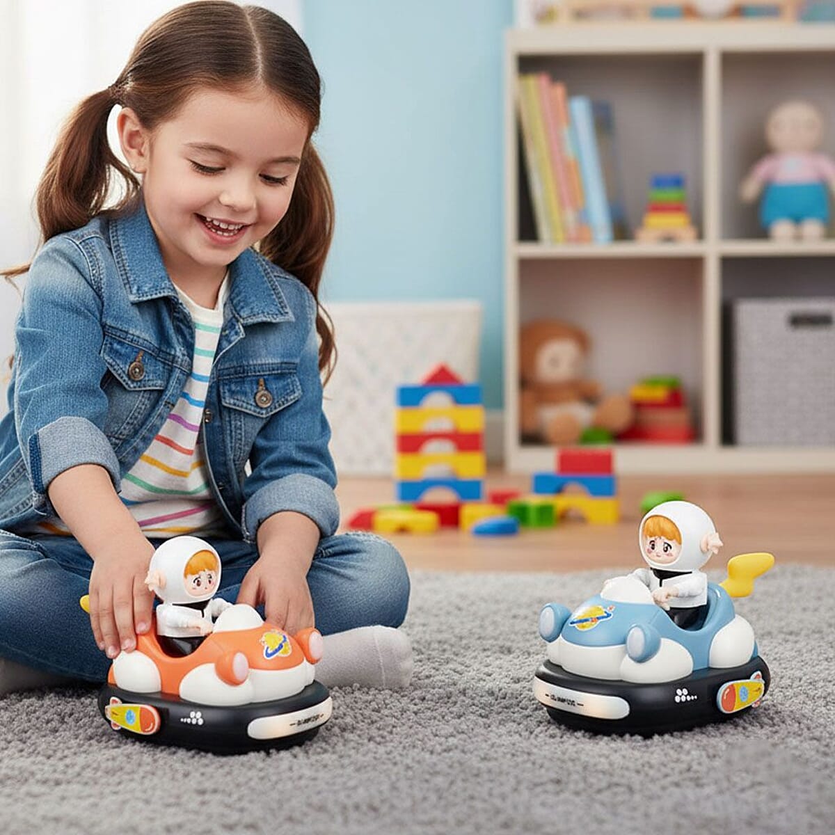 Closeout Dodgem Ejection Bumper Cars - Multi Color image number 1