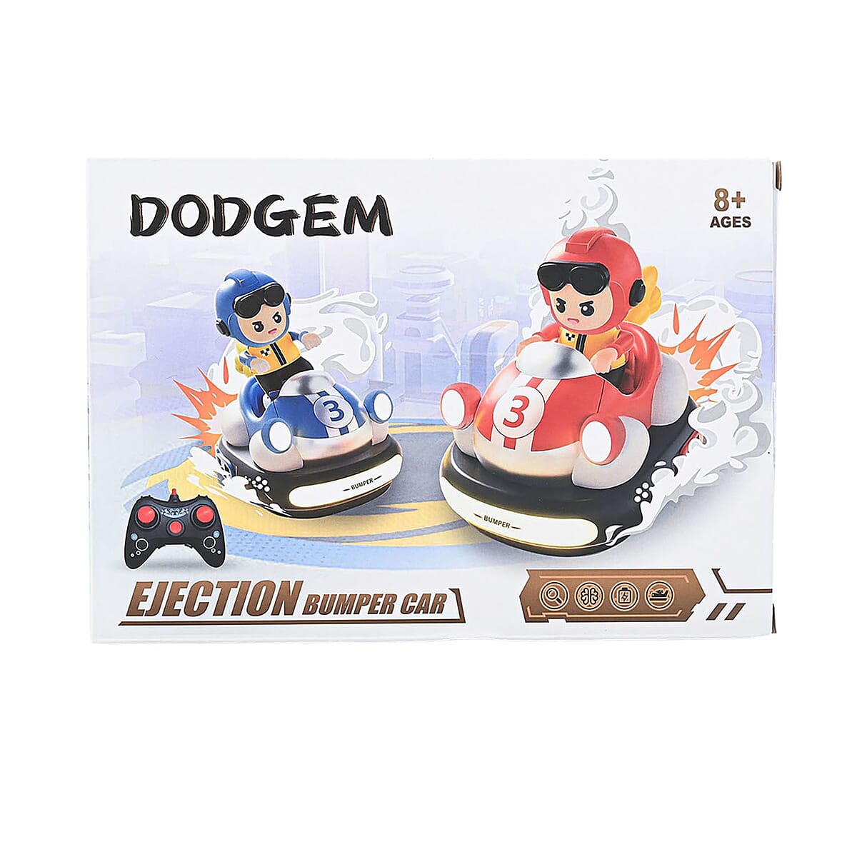 Closeout Dodgem Ejection Bumper Cars - Multi Color image number 7
