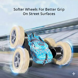 Closeout Blue Dinosaur Stunt Cars