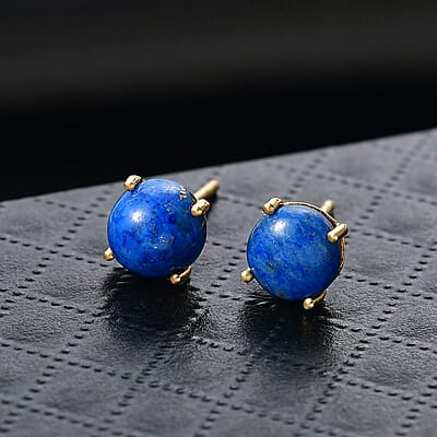Lapis Lagoon 3.25 ctw Earrings in Sterling Silver