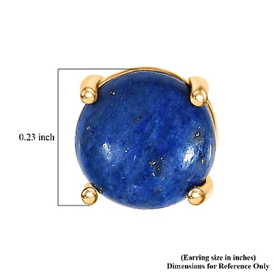 Lapis Lagoon 3.25 ctw Earrings in Sterling Silver