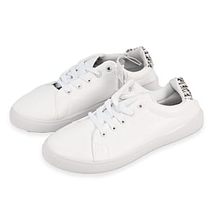 Closeout SOLE MATES White Snake Shoes (Size 7.0)