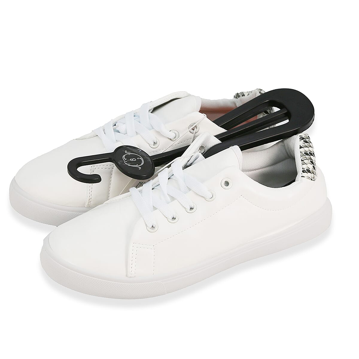 Closeout SOLE MATES White Snake Shoes (Size 8.0) image number 1