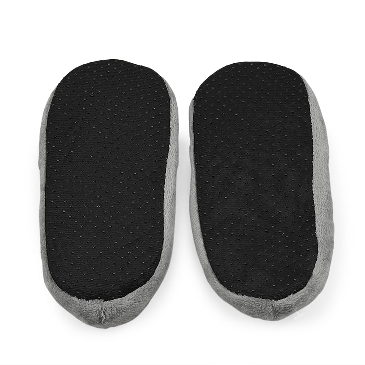 Mega Clearance Mossimo Light Grey Bow Slippers With Grippers - M/L image number 5