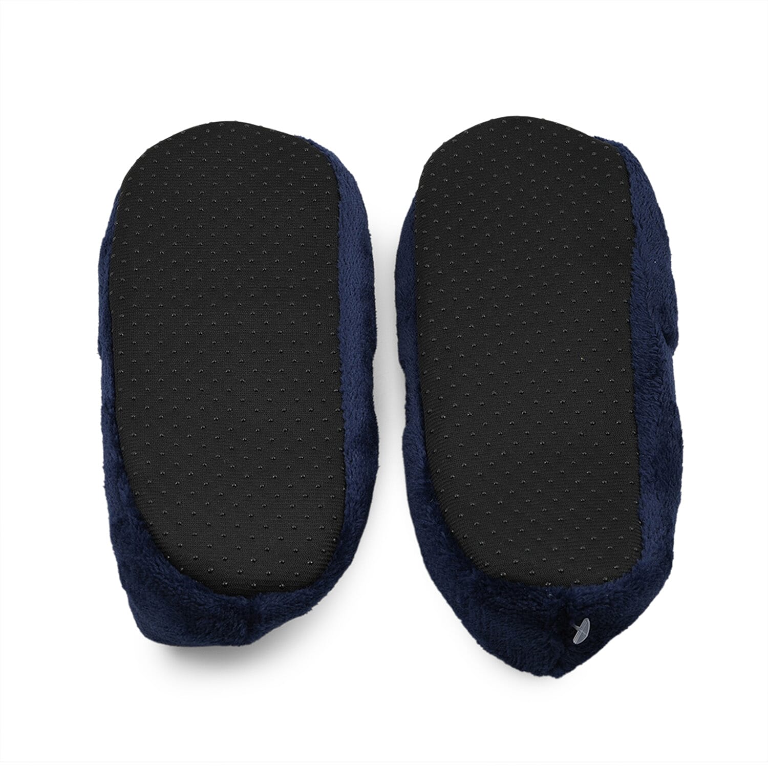Mossimo Navy Bow Slippers With Grippers - S/M