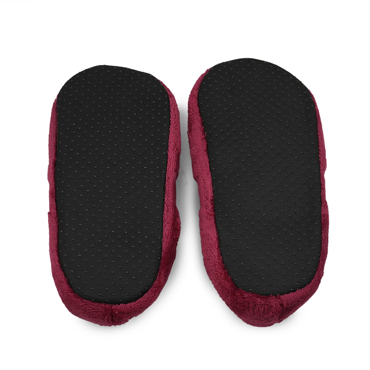 Mossimo Red Bow Slippers With Grippers - S/M