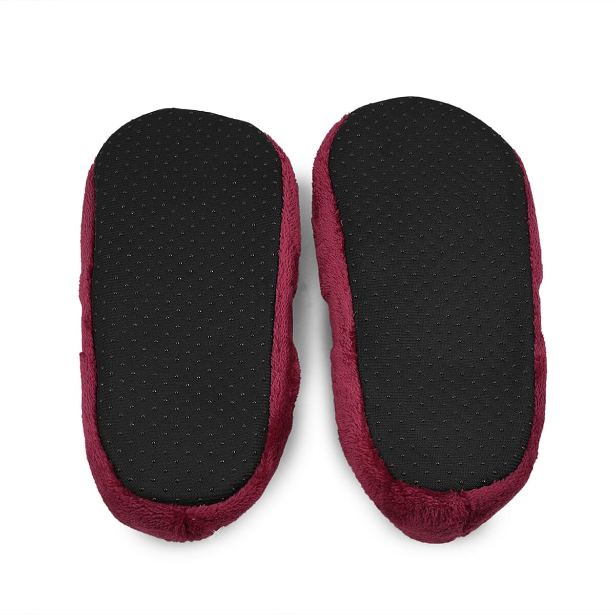 Mega Clearance Mossimo Red Bow Slippers With Grippers - M/L image number 5