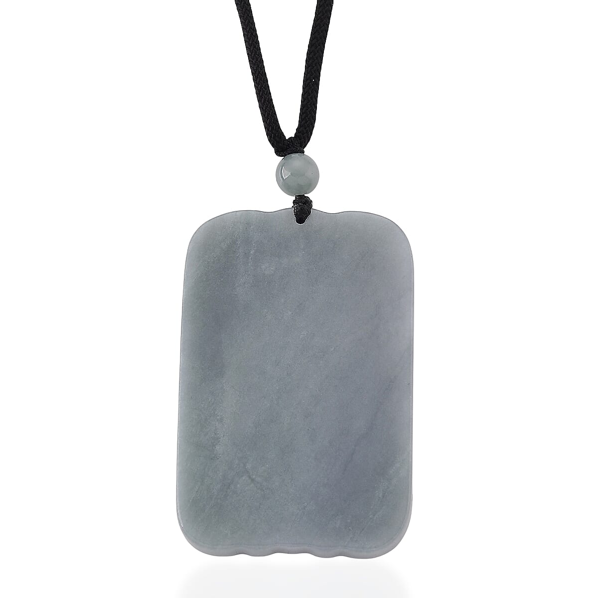 24K Yellow Gold Natural Olmec Jadeite 125.00 ctw Phoenix Carved Pendant with Beaded Necklace (28 Inches) image number 4