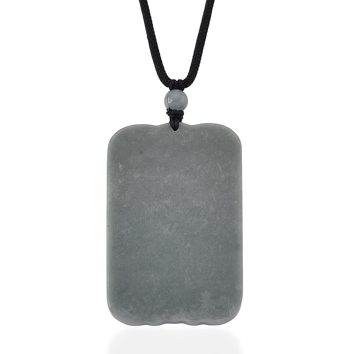 24K Yellow Gold Natural Olmec Jadeite 125.00 ctw Eagle Carved Pendant with Beaded Necklace (28 Inches) image number 3