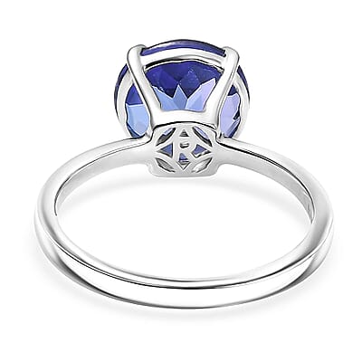 Rhapsody AAAA Tanzanite Solitaire Ring in 950 Platinum 5.00 ctw (Size 10.0)