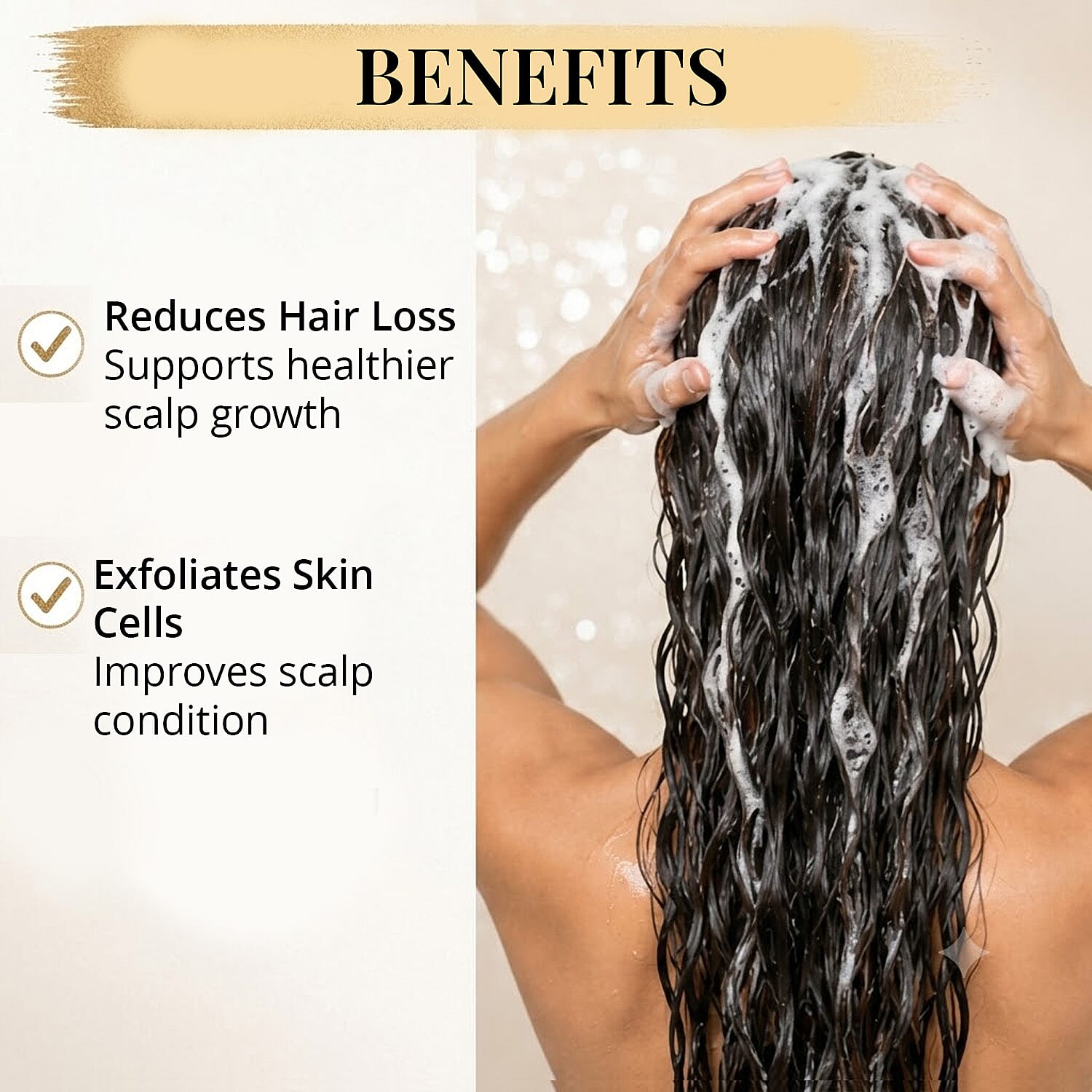 Rootonix R Plus Micro Bio Shampoo for Minimizing Scalp Irritation (16.9oz) Made in Korea