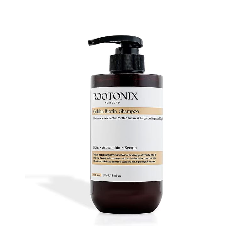 Rootonix Brown Golden Biotin Shampoo 500ml